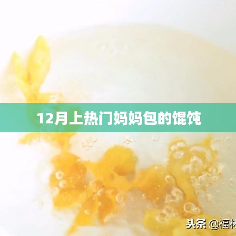 12月妈妈馄饨热潮,家庭美食的魅力