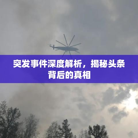 突发事件深度解析,揭秘头条背后的真相