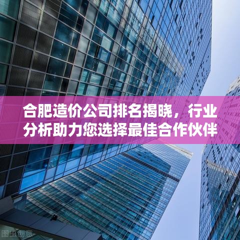 合肥造价公司排名揭晓,行业分析助力您选择最佳合作伙伴!